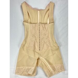 Ardyss Body Magic Lace Trim Compression Body Shaper Womens 36 Beige Postpartum